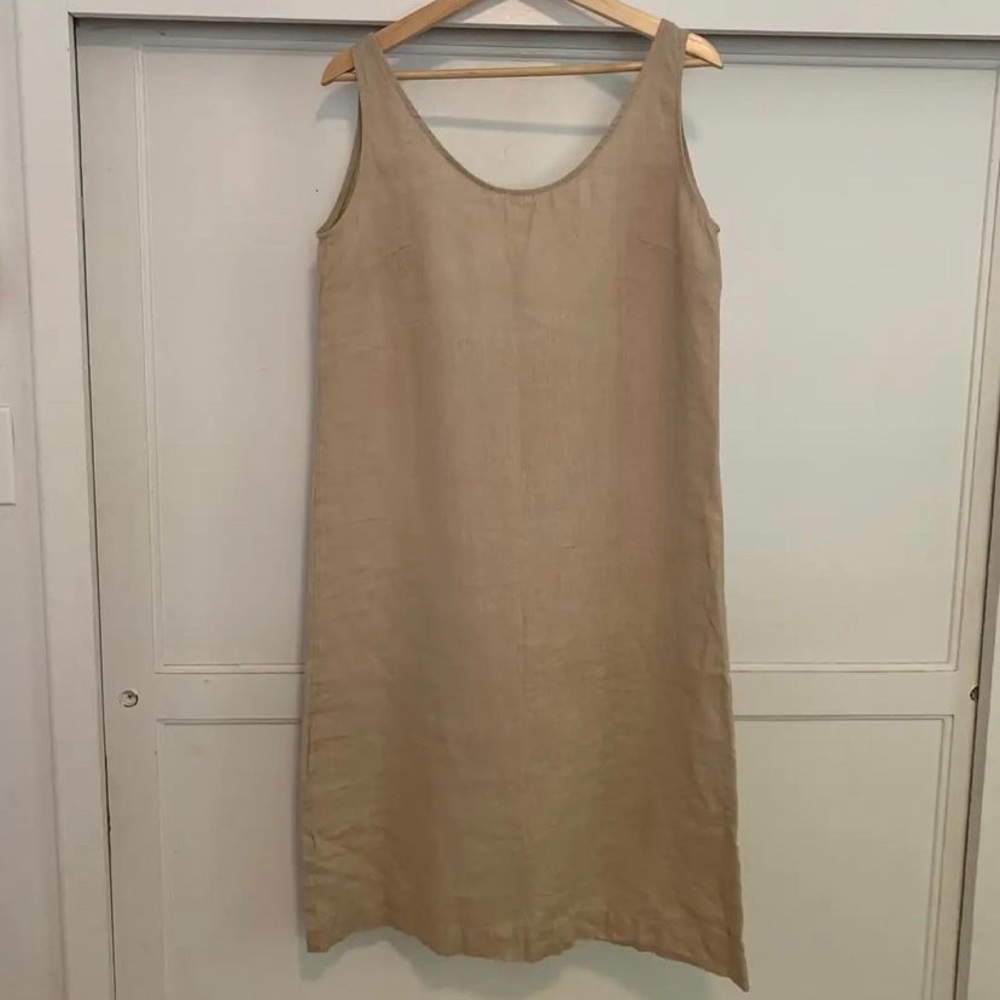 Linenfox Monstera Dress